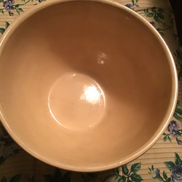 Vintage Watt Pottery Apple Bowl - Antique Watt #04 Bowl - Kitchen Primitive - Picture 2 of 6
